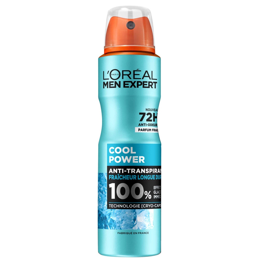 L'Oréal Paris Cool Power Déodorant Spray Homme