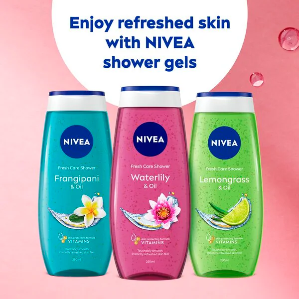 NIVEA Tavirózsa és Olaj Tusfürdő 250ml