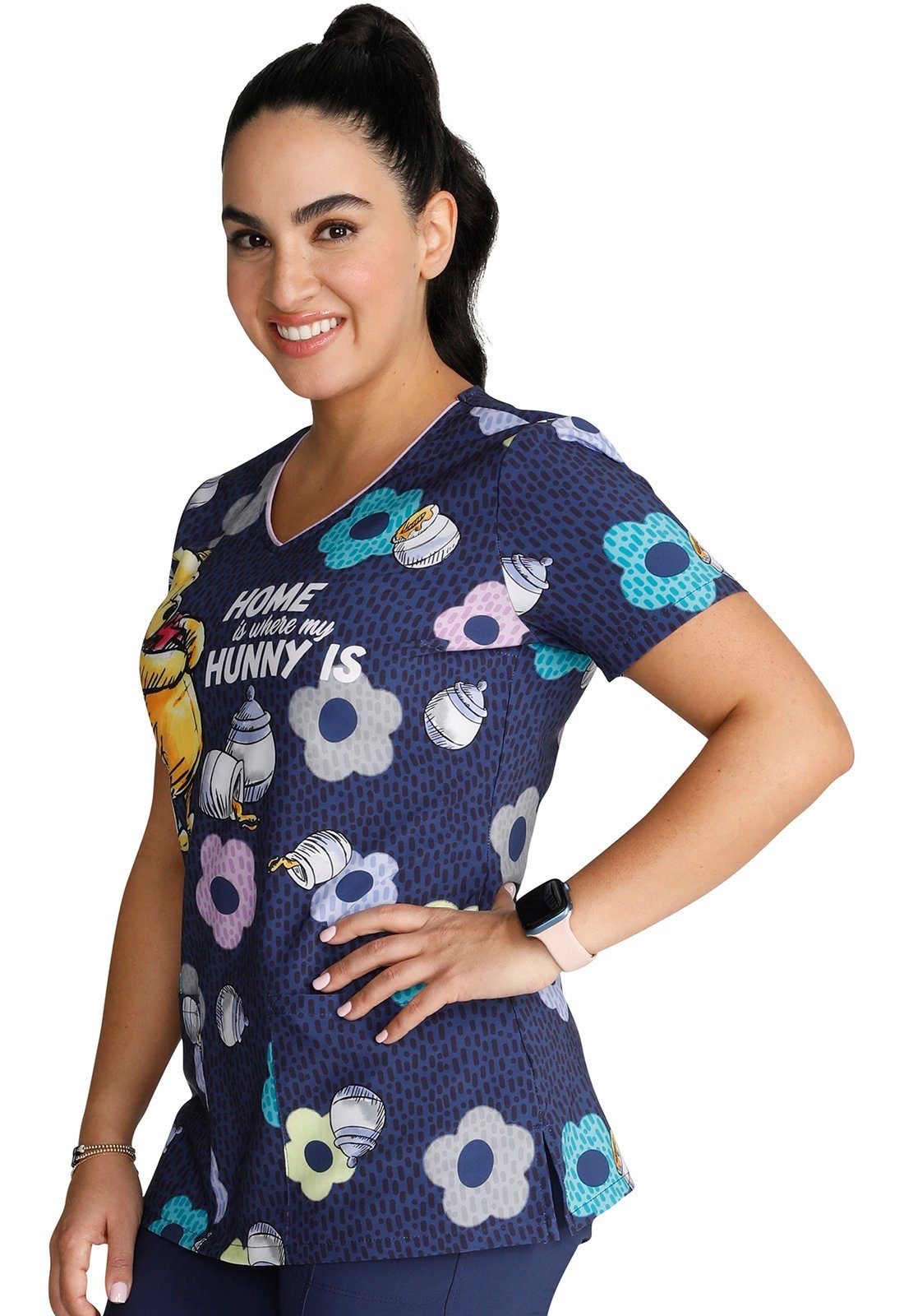 Cherokee Funktionsbluse Bunt bedruckter Damen Kasack 