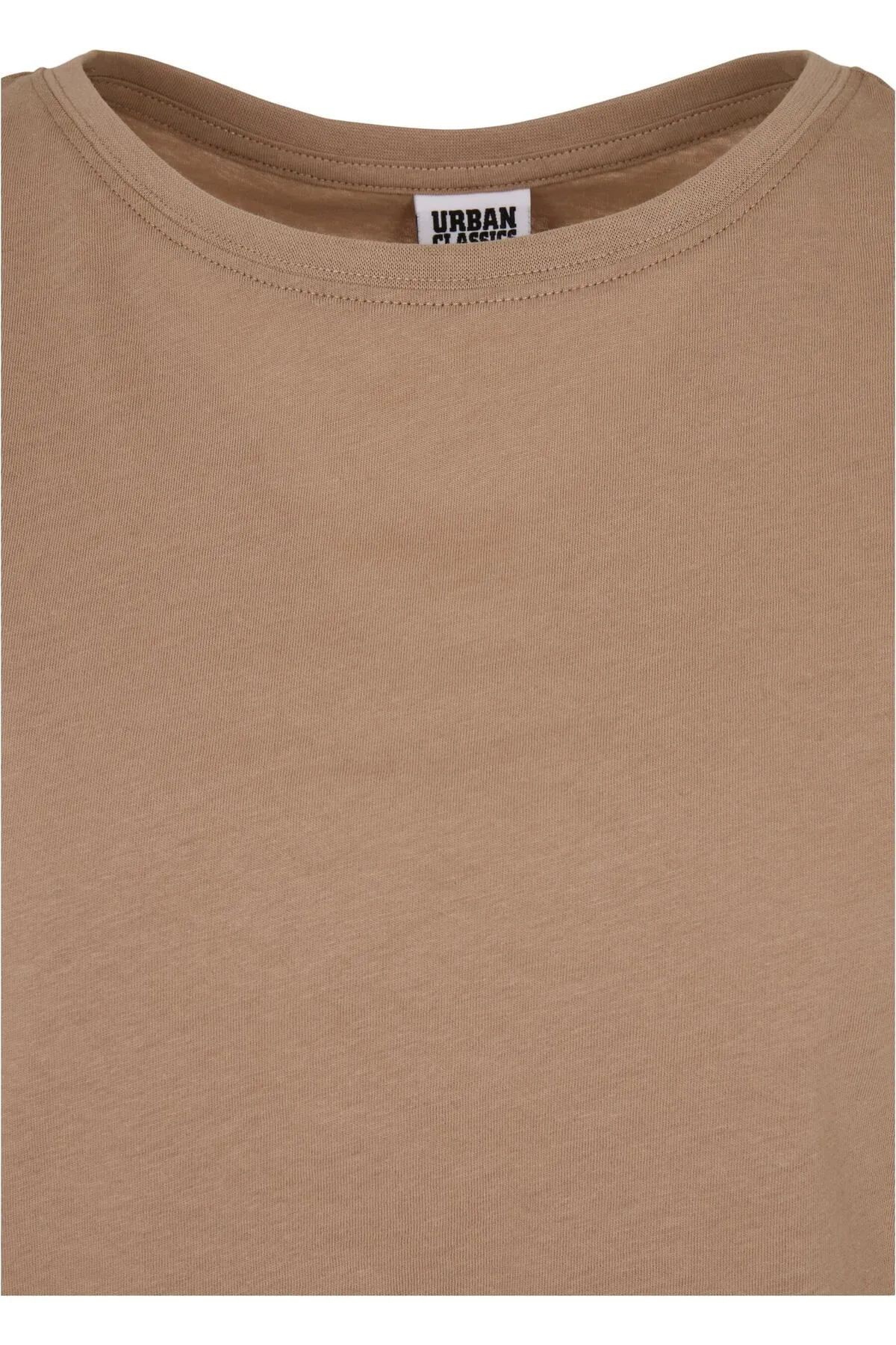 Urban Classics  Damen T-Shirt mit verlängerter Schulterpartie für Damen