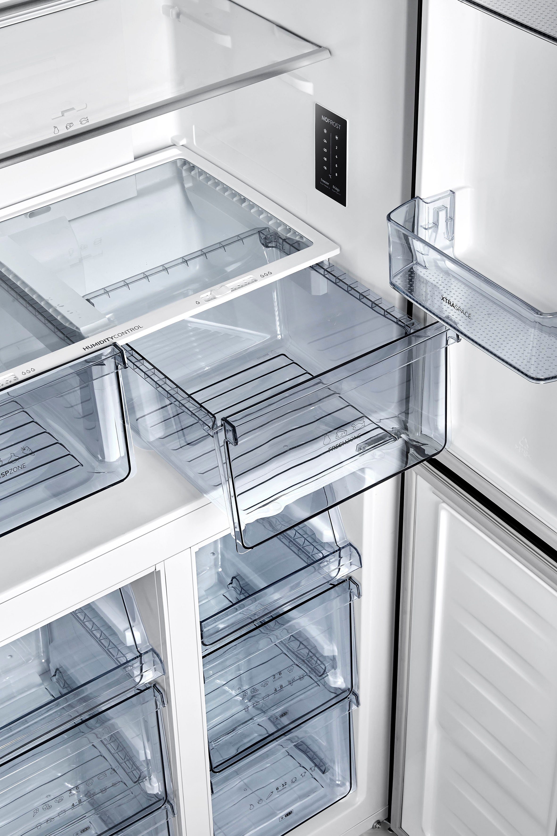 GORENJE Multi Door NRM8182MX, 181,6 cm hoch, 79,4 cm breit