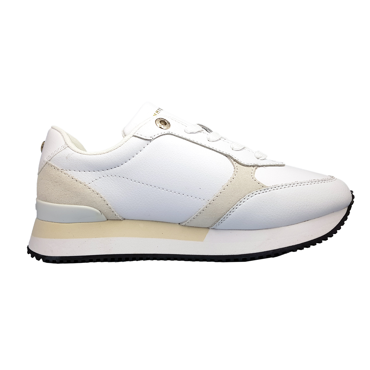 Tommy Hilfiger TH Emboss Metallic FW0FW06736 Weiß 0K6 white/ gold