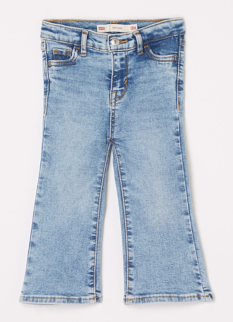 Blugi evazați Levi's 726, spălare deschisă