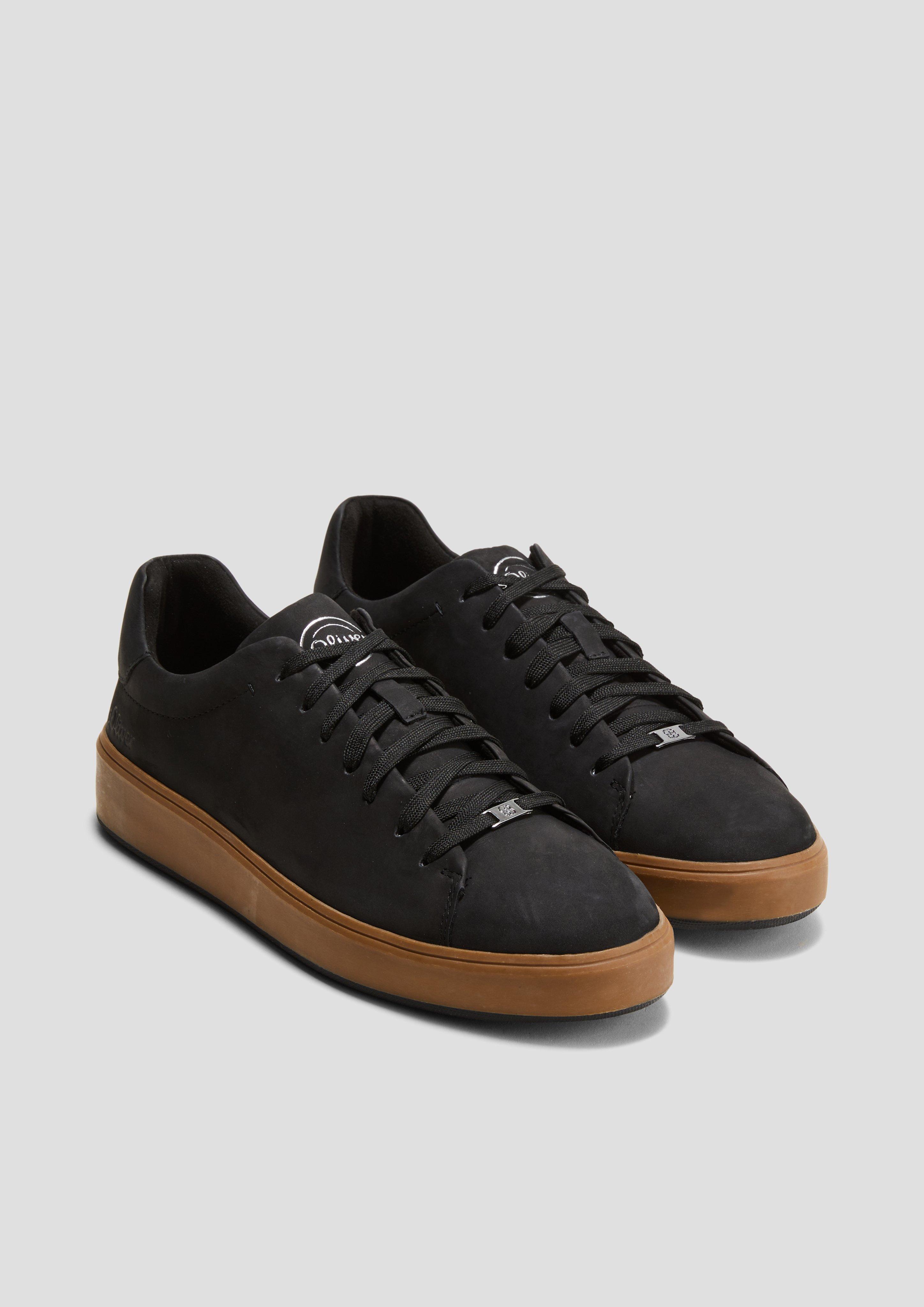 Sneaker mit Rindsleder  6008219-001