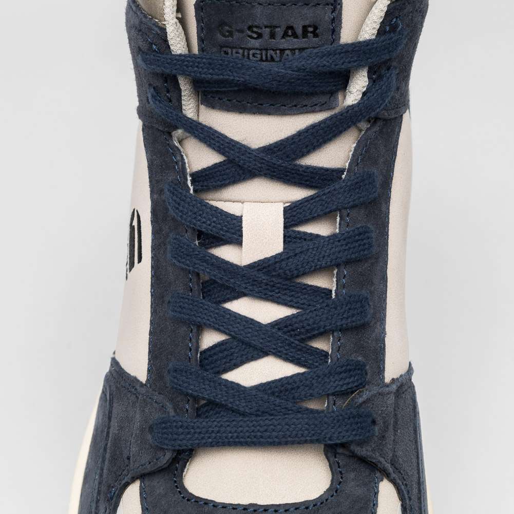 G-STAR RAW ATTACC Mid Herren Nubukleder Sneaker 2212 040712 NVY