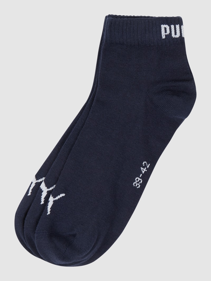Socken im 3er-Pack in marineblau