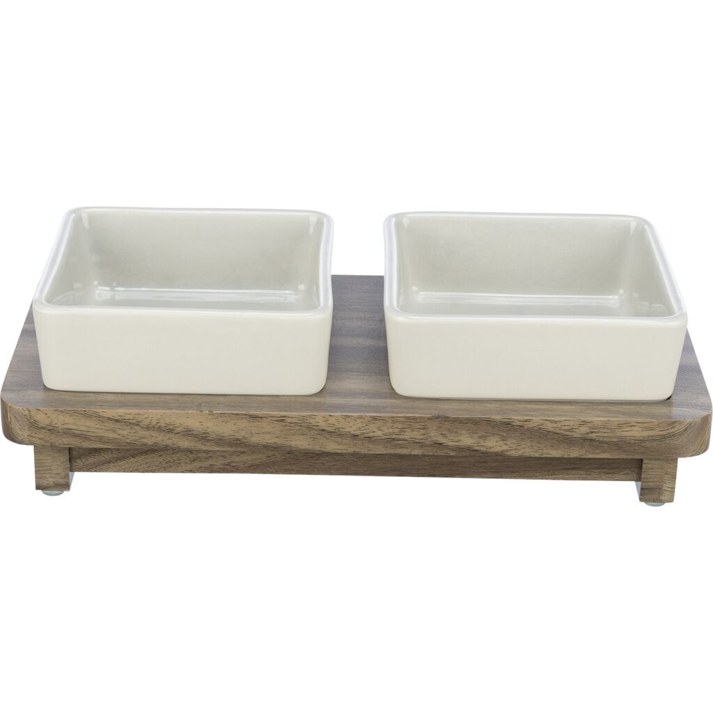 Trixie Futternäpfe Trixie Napf-Set CityStyle Keramik/MDF