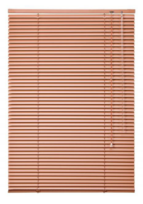 Bella Casa Aluminium-Jalousie, terracotta, 160 x 140 cm