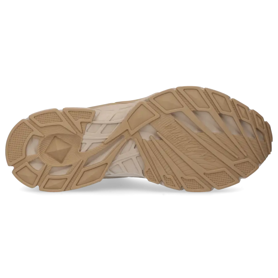 Valentino Garavani - Sneaker low MS-2960 Veloursleder - beige