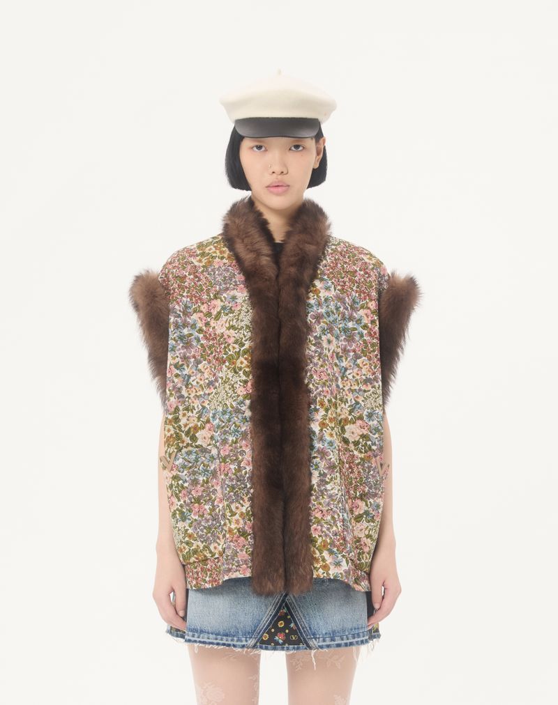 Colete Gobelin Apres L'Hiver Pequenas Flores