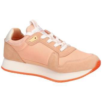 Calvin Klein Runner sock Lace Up in orange