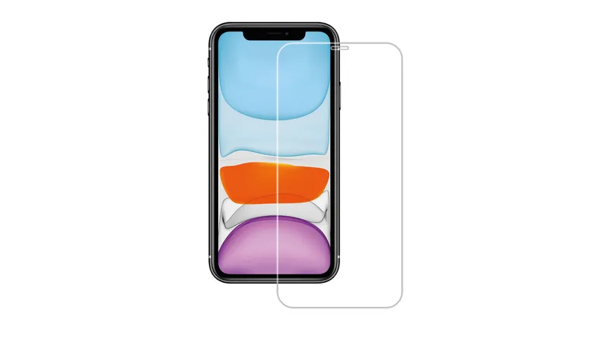 Vivanco 2D Displayschutzglas für iPhone 11