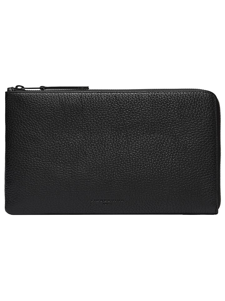 LIEBESKIND BERLIN Leder-Tablet Case in Schwarz - (B)27 x (H)20 x (T)1 cm günstig kaufen onesize