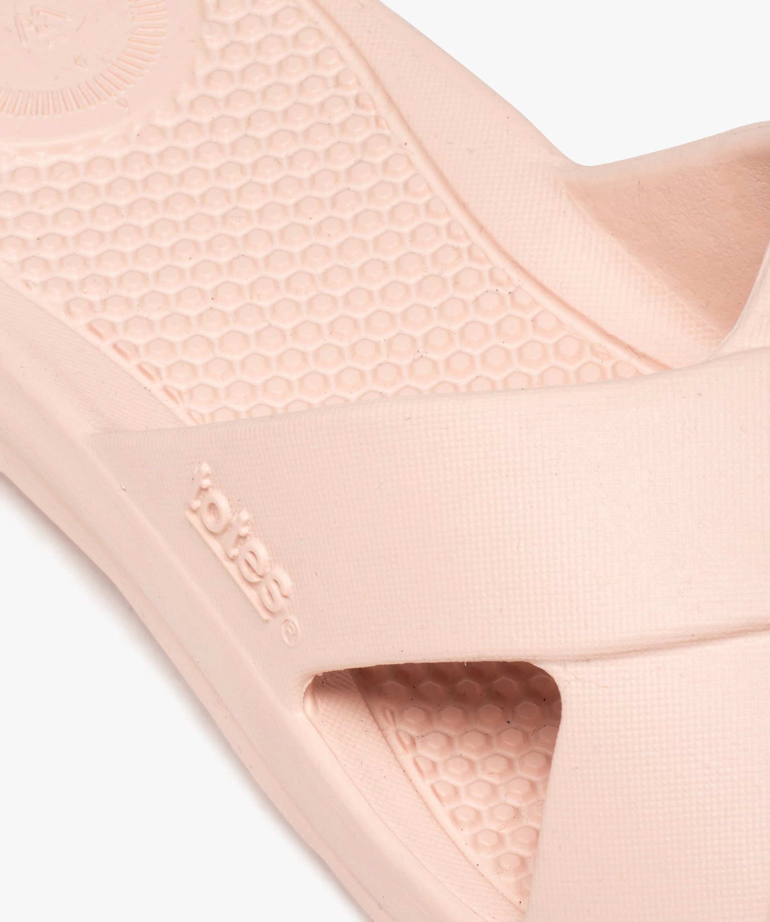 Mules de piscine femme unies - Isotoner rose | GEMO