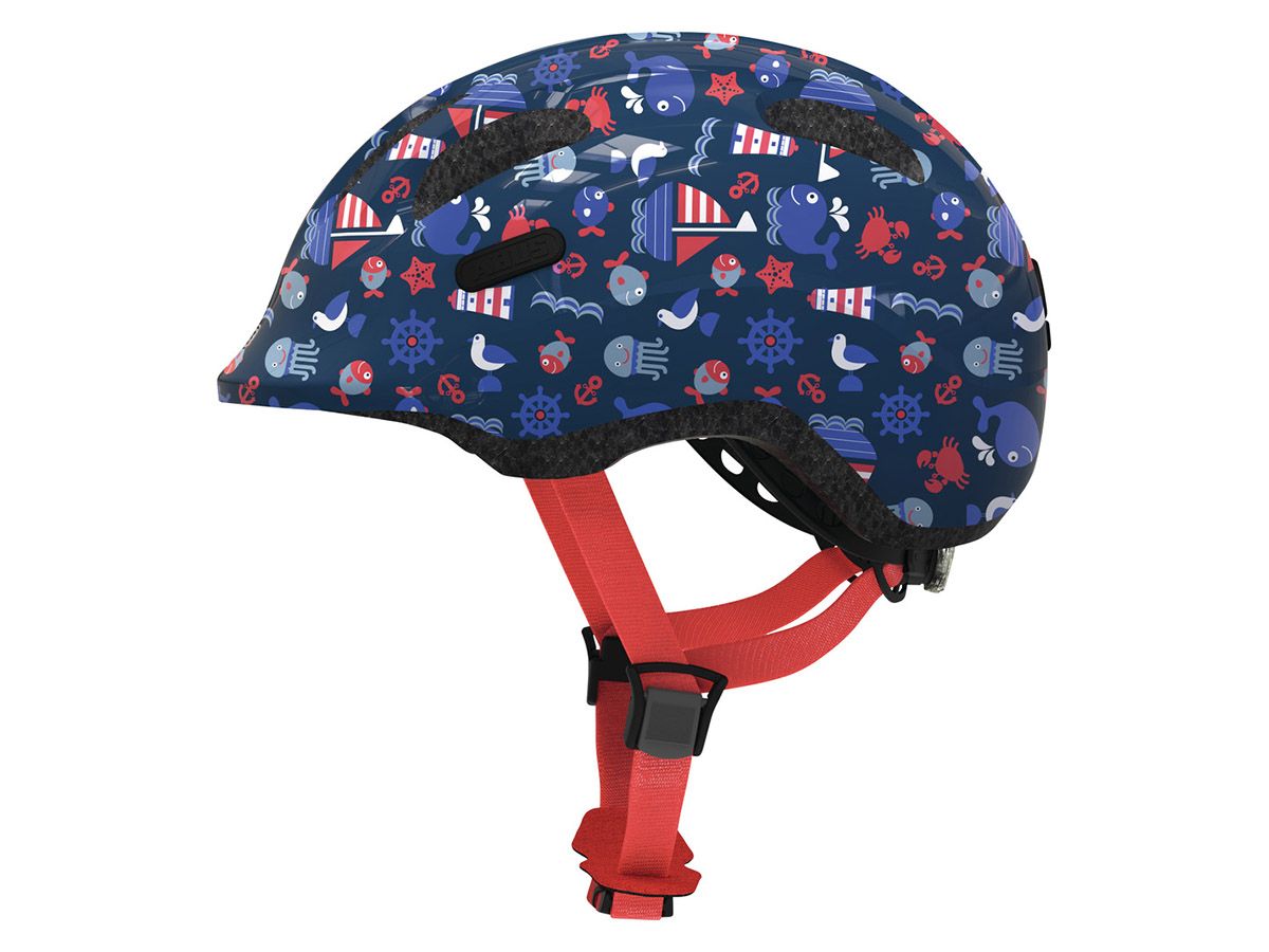 Abus Smiley 2.1 Blue Maritim Kinderfahrradhelm