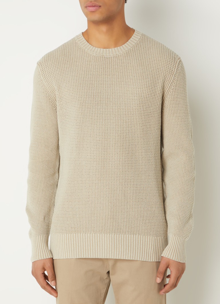 Marc O'Polo Chunky knit pullover with stretch