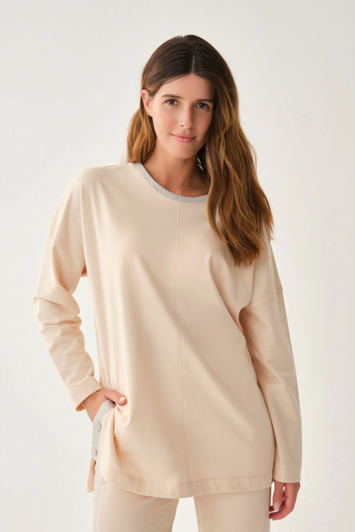 Dagi  Hellrosa Sweatshirt