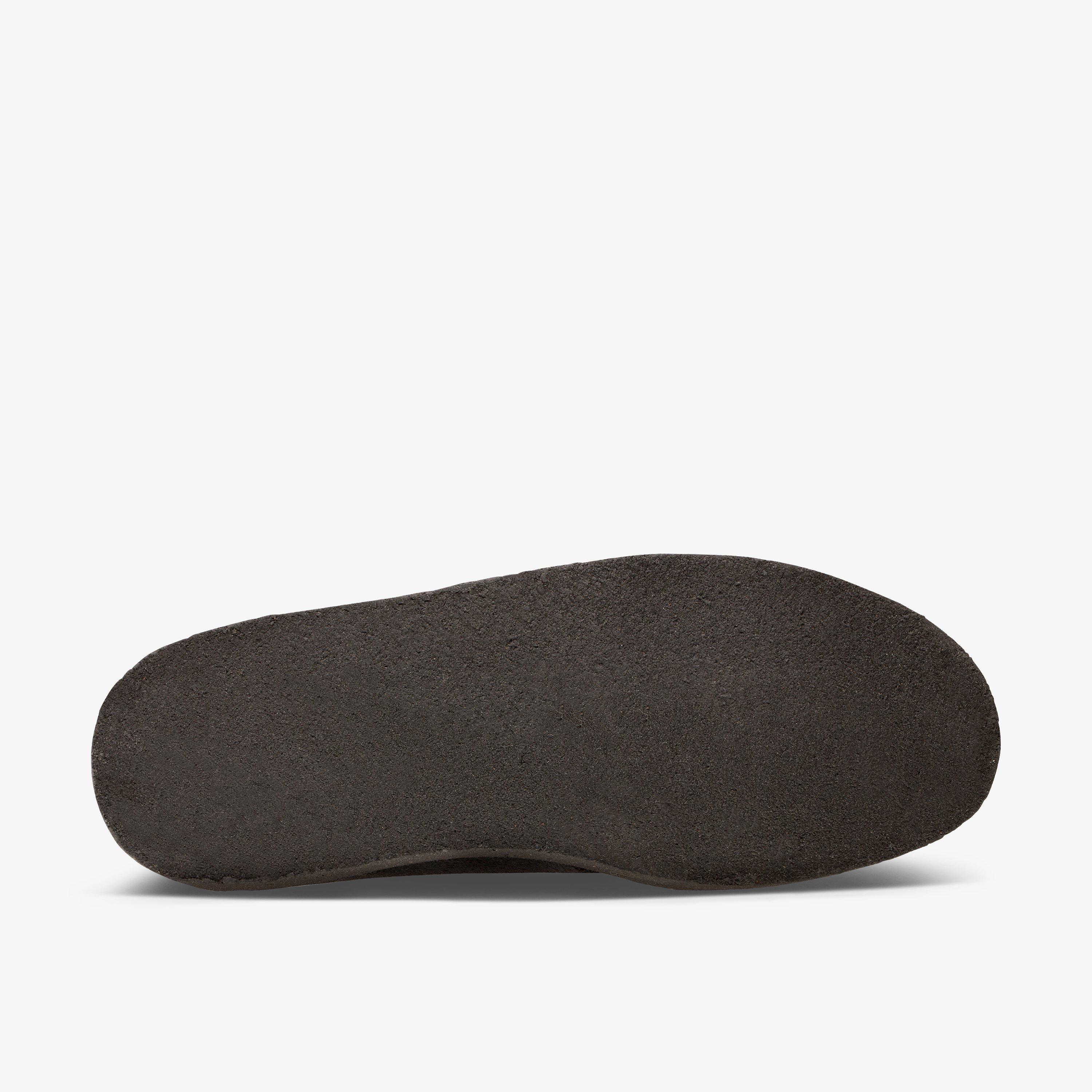 Desert Coal Black Suede