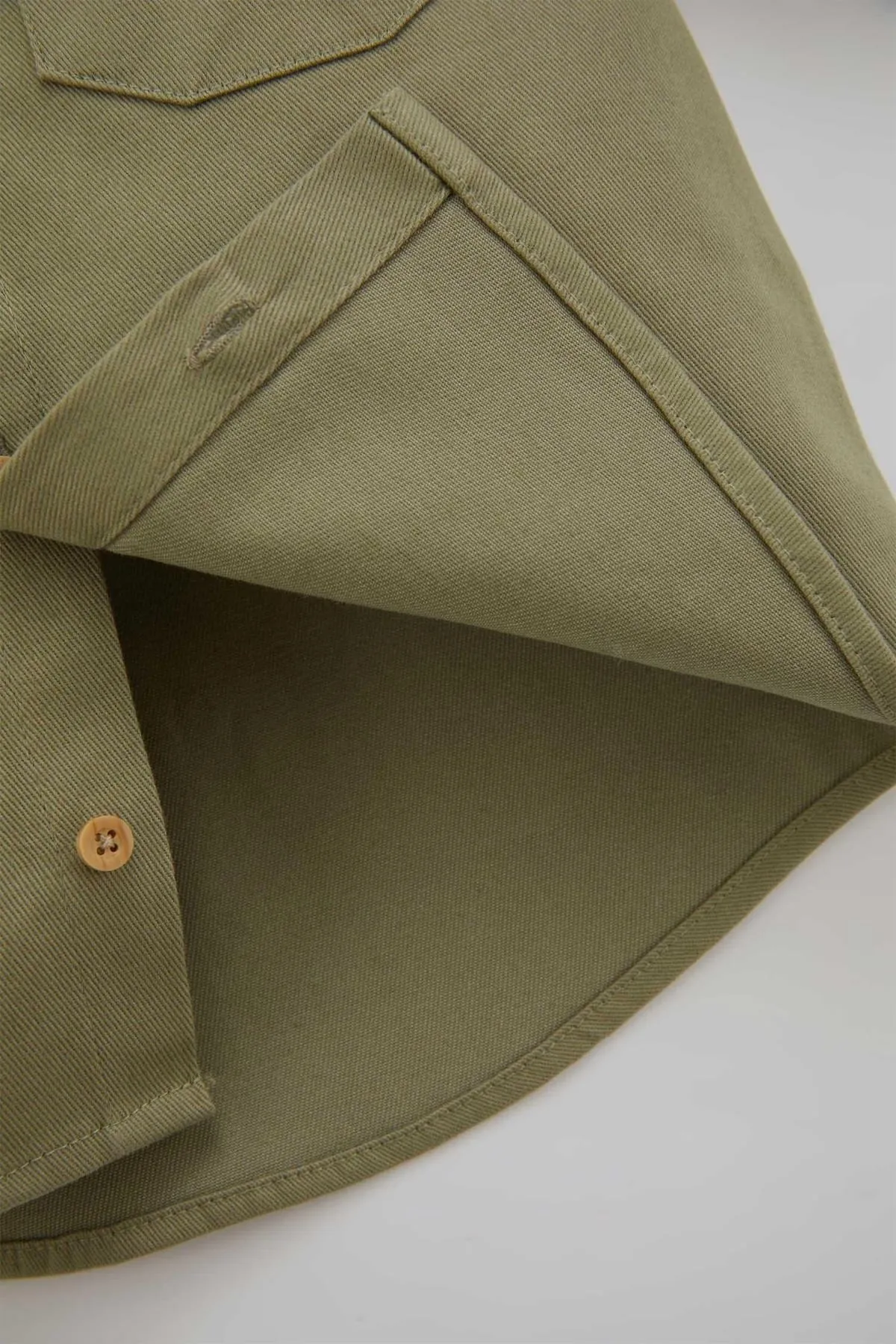 DeFacto  Langarmshirt aus Gabardine mit Kapuze für Babys