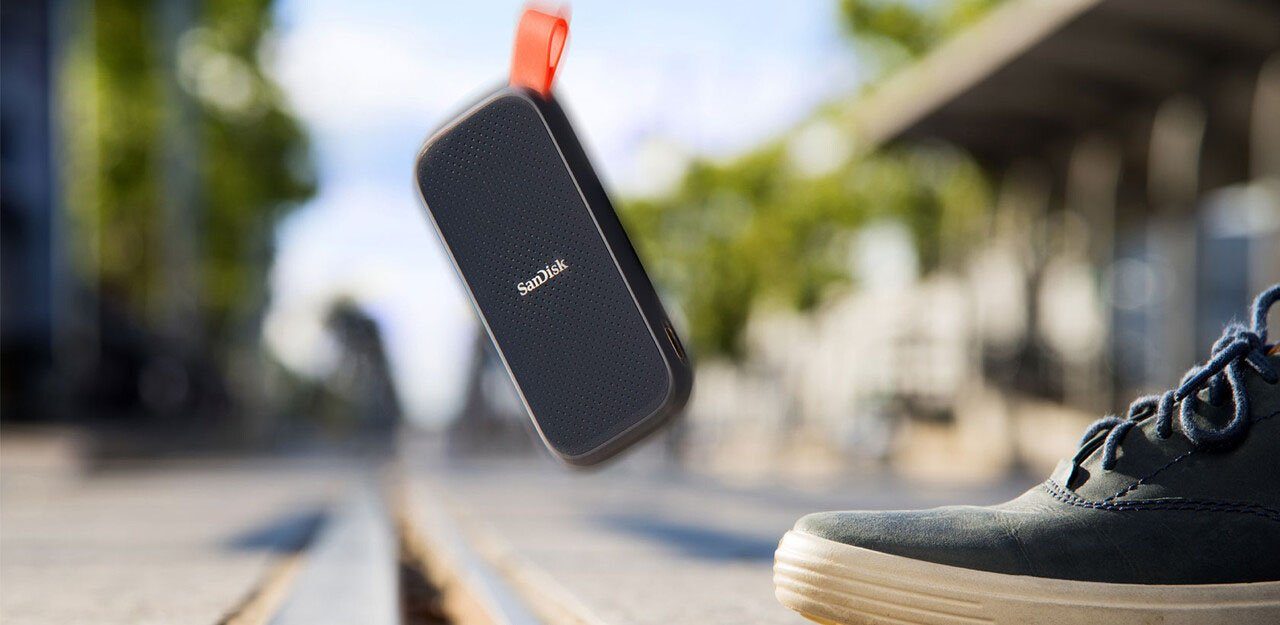 Sandisk Portable SSD 1TB externe SSD (1 TB) 520 MB/S Lesegeschwindigkeit
