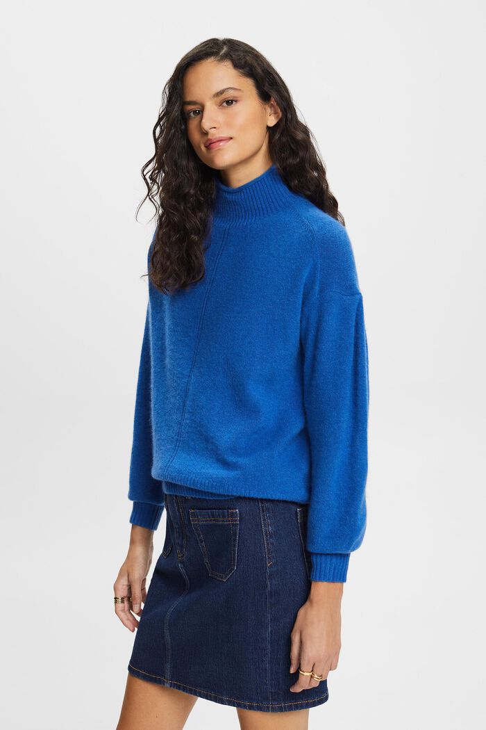 Pullover mit Stehkragen