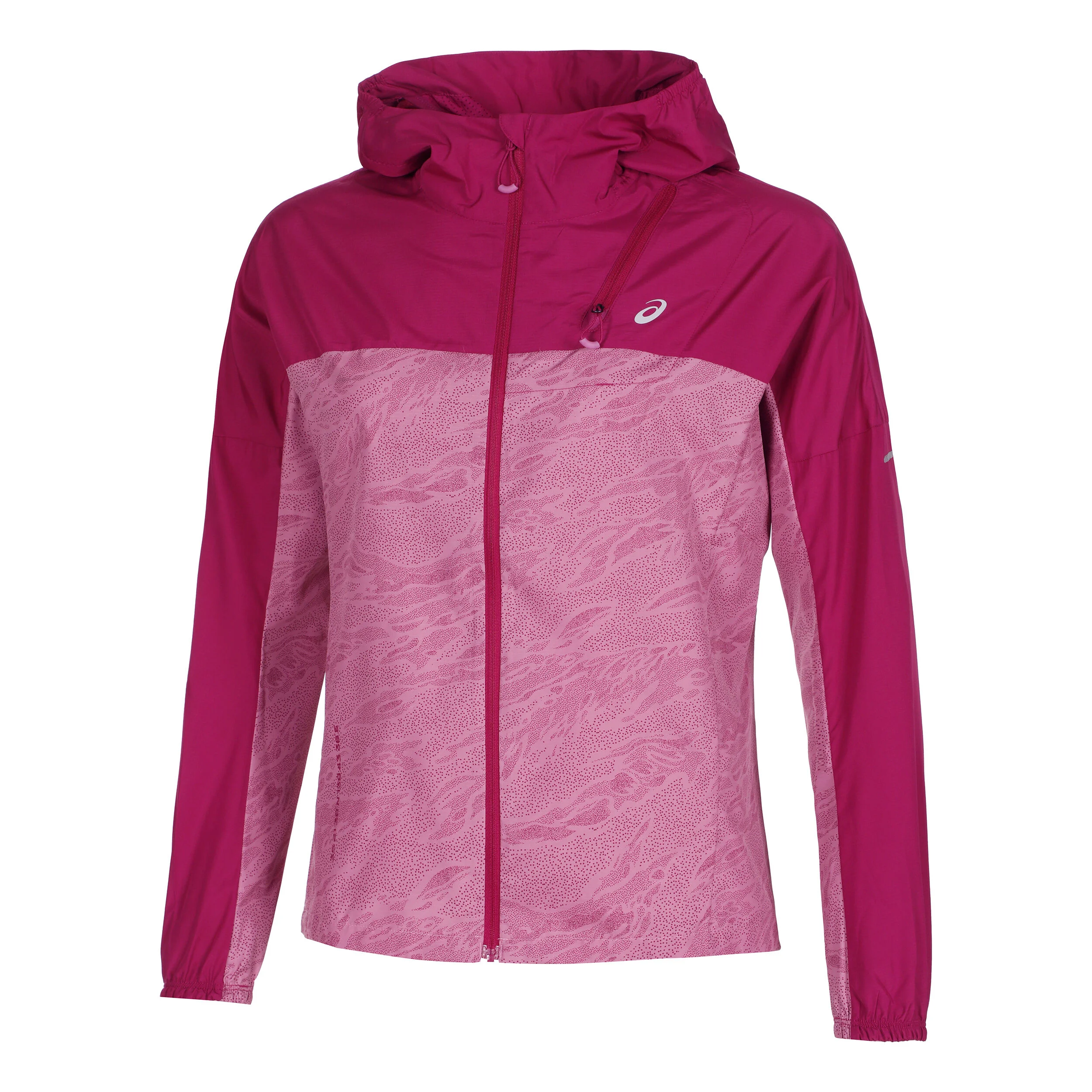 Fujitrail Packable Windbreaker Laufjacke Damen - Berry, Rosa