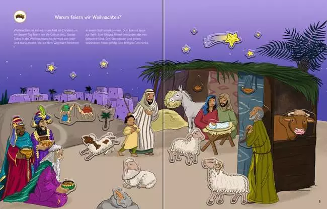 Ravensburger Wieso? Weshalb? Warum? Stickerheft: Weihnachten