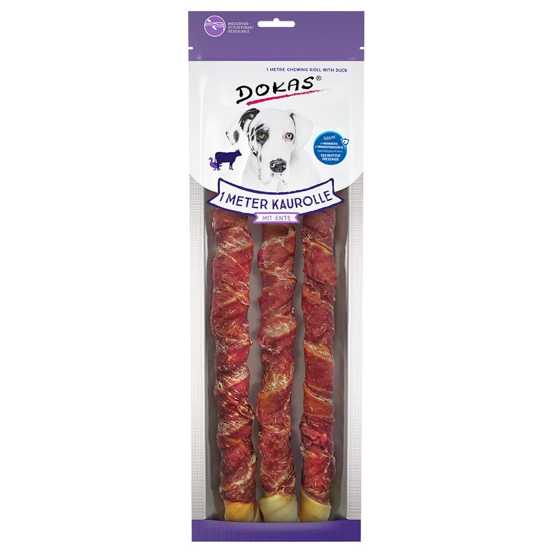 Dokas 1 Meter Kaurolle mit Ente