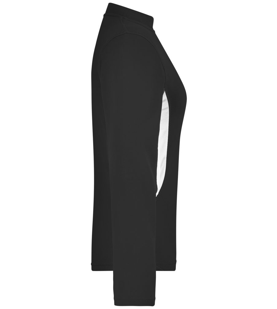 James & Nicholson Laufshirt Funktionelles Damen Langarm Laufshirt JN317 Atmungsaktiv, feuchtigkeitsregulierend und schnell trocknend