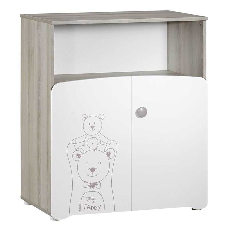 Chambre bébé 3 pièces TEDDY lit, commode et armoire