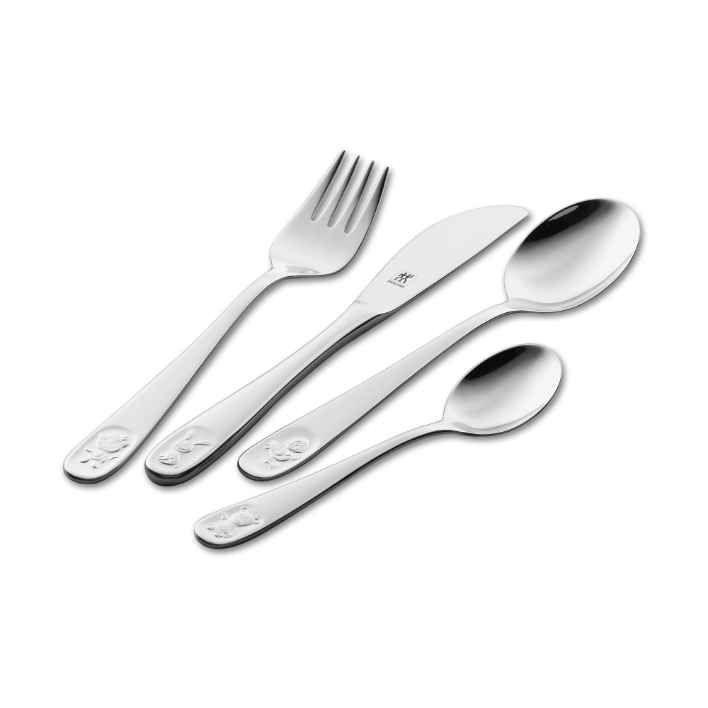 Kinderbesteck-Set Bino 4-teilig