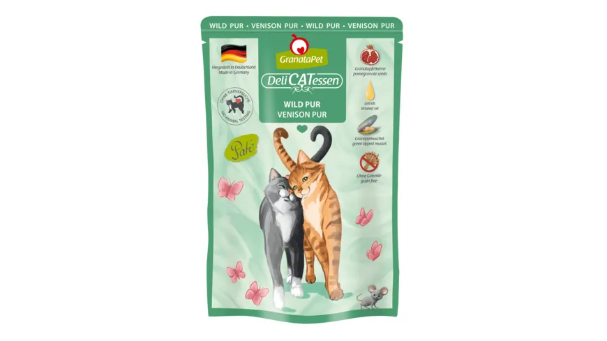 GranataPet Katzennassfutter Wild - PUR 85 g