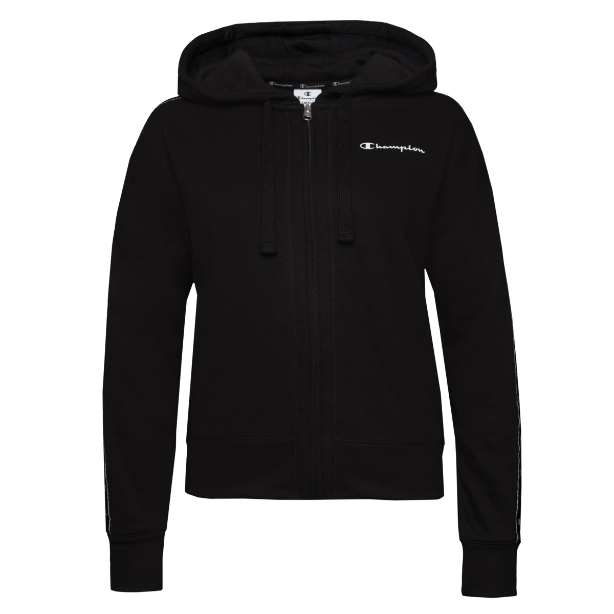Champion Hooded Full Zip Sweatjacke schwarz
