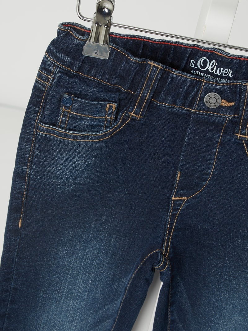 Skinny Fit Jeans mit Stretch-Anteil in jeans