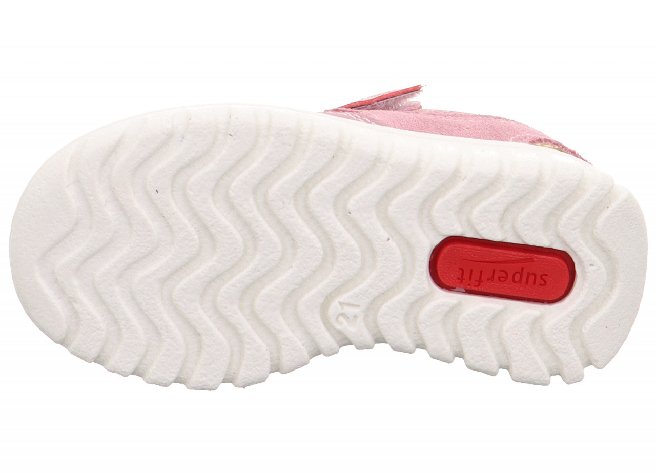 SPORT7 MINI - Rosa/GelbSneaker low mit Klettverschluss