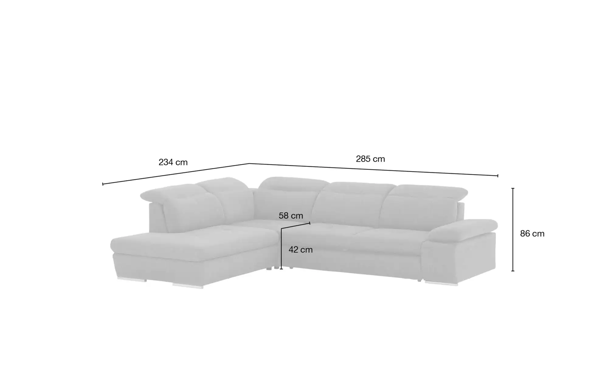 Twist Ecksofa Avilla