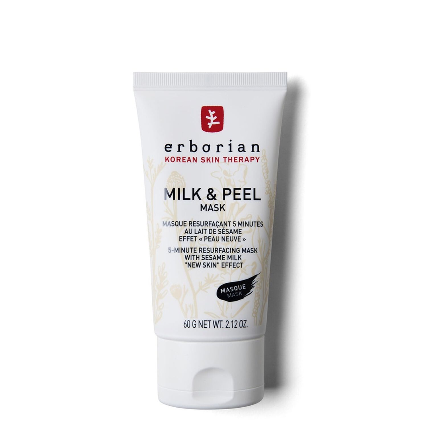 Erborian Milk & Peel Mask Masque Resurfaçant 5 Minutes 60 g