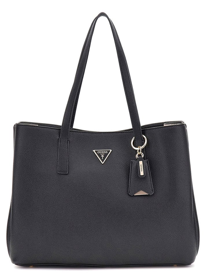 Guess Schultertasche in Schwarz - (B)37 x (H)29 x (T)11 cm günstig kaufen onesize