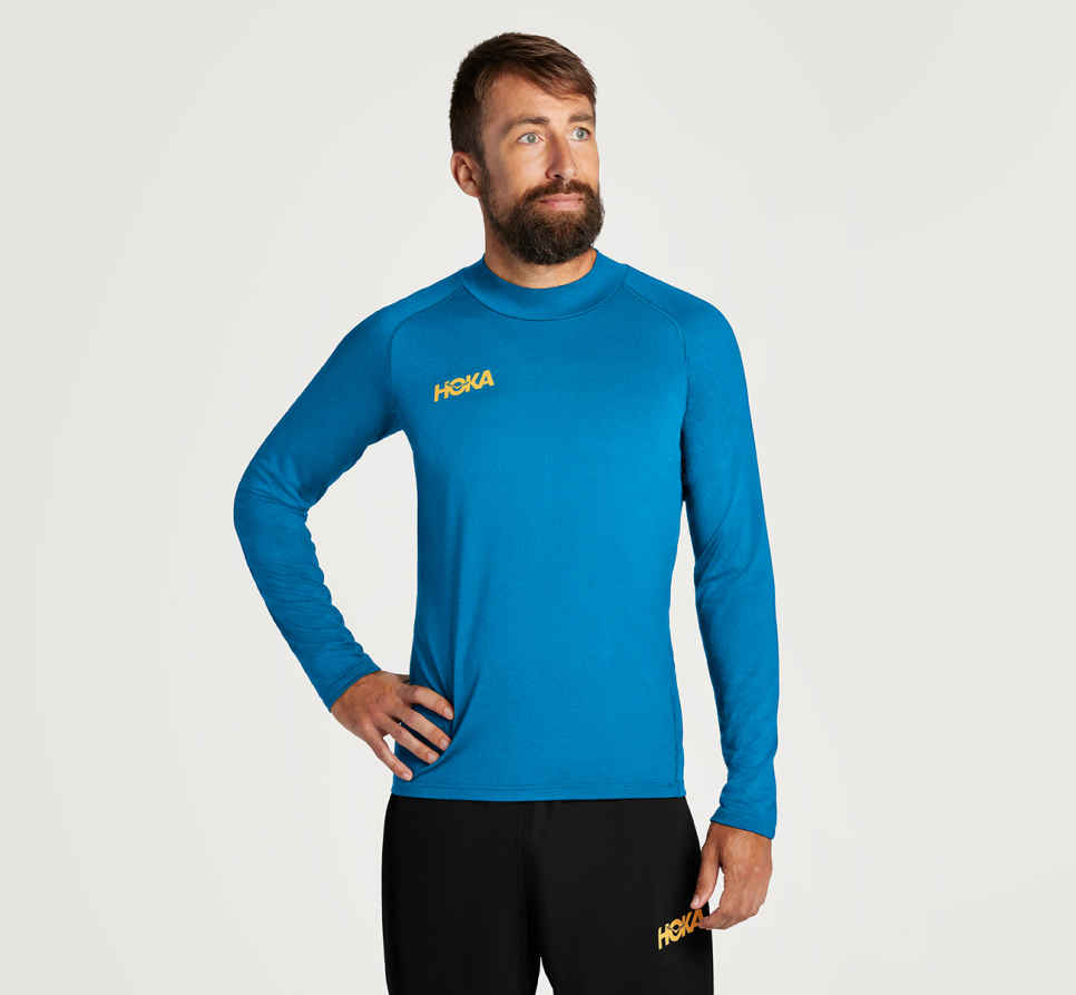 Merino-mellomlag Diva Blue