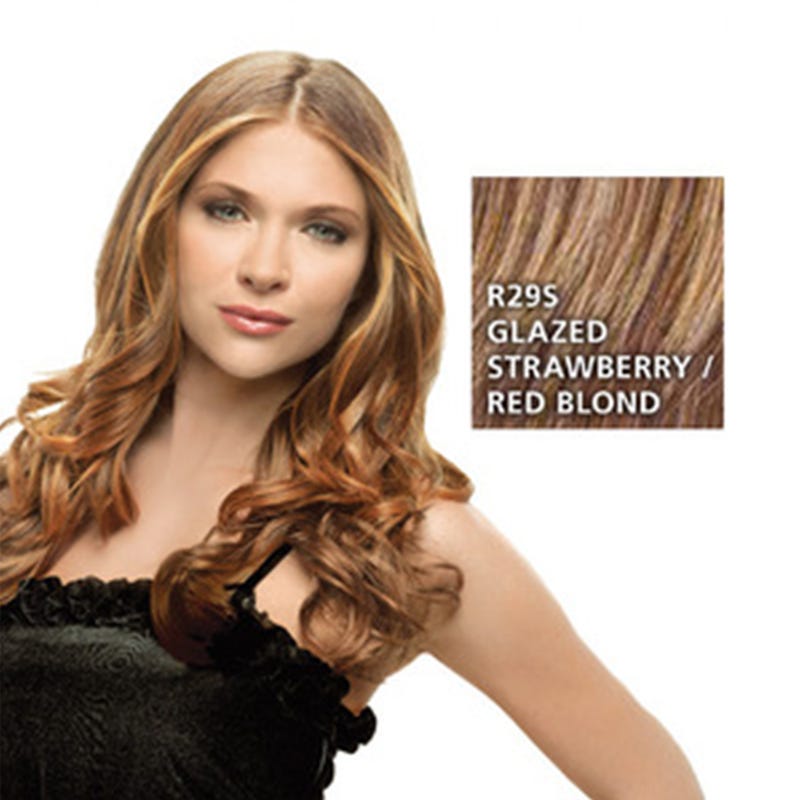 Hairdo 23 Zoll Clip in Wavy Extension R29S Glazed Strawberry 57cm