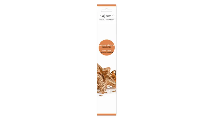 pajoma Räucherstäbchen Vanille & Zimt Braun