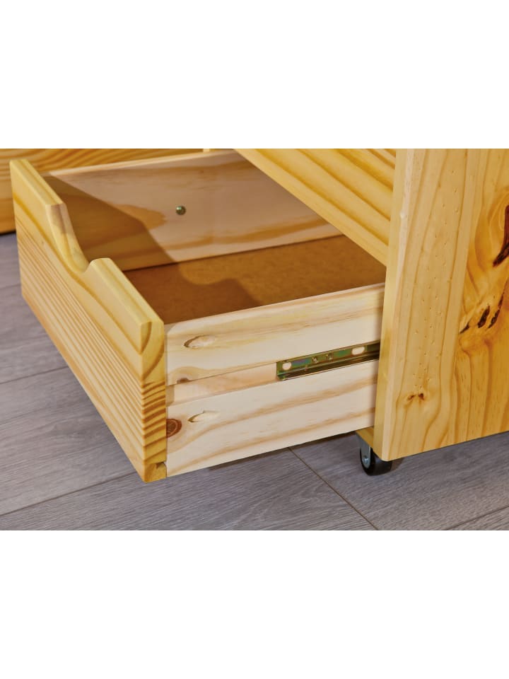 ebuy24 Bett Cluse Holz 209 x 166 cm günstig kaufen onesize