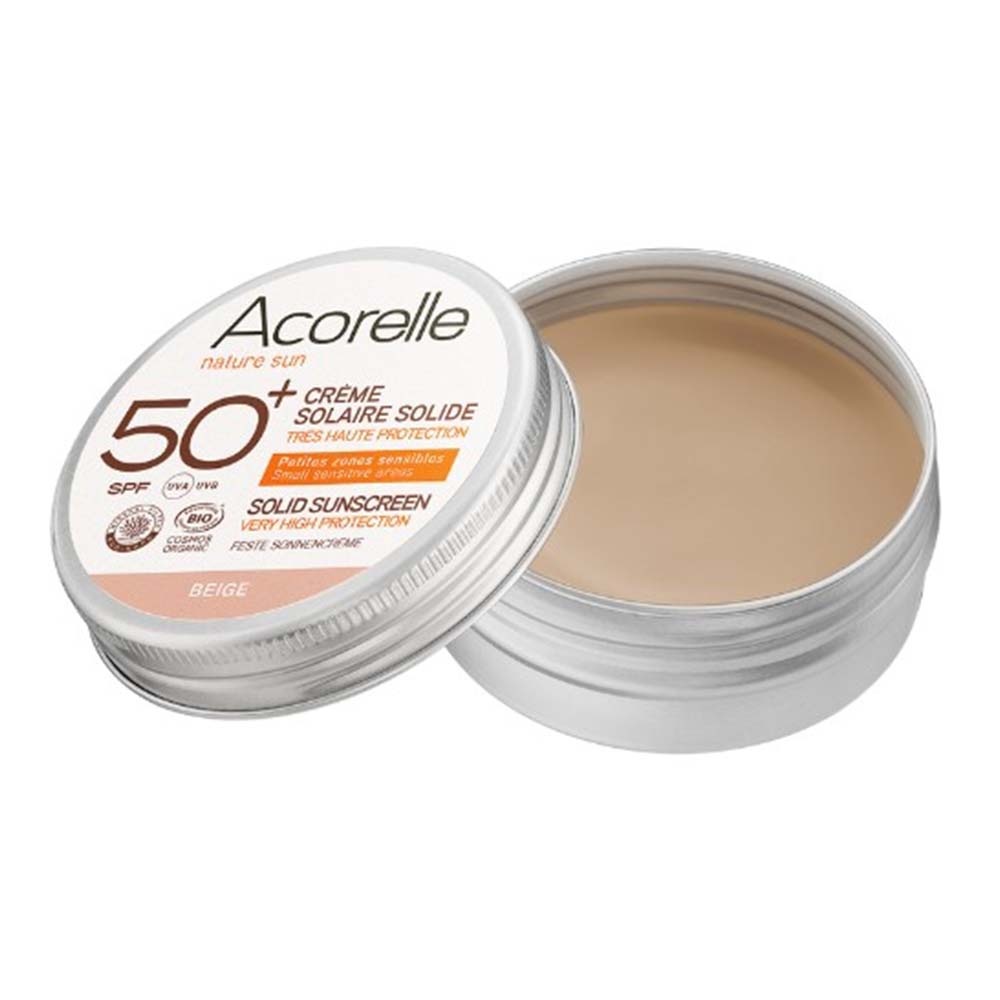 nature sun - LSF50+ Feste Sonnencreme beige
