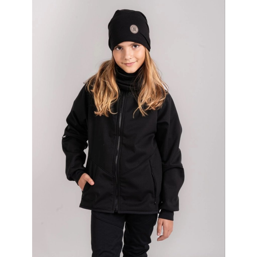 Unuo Homeless Schwarze Kinder Joggingstoffmütze