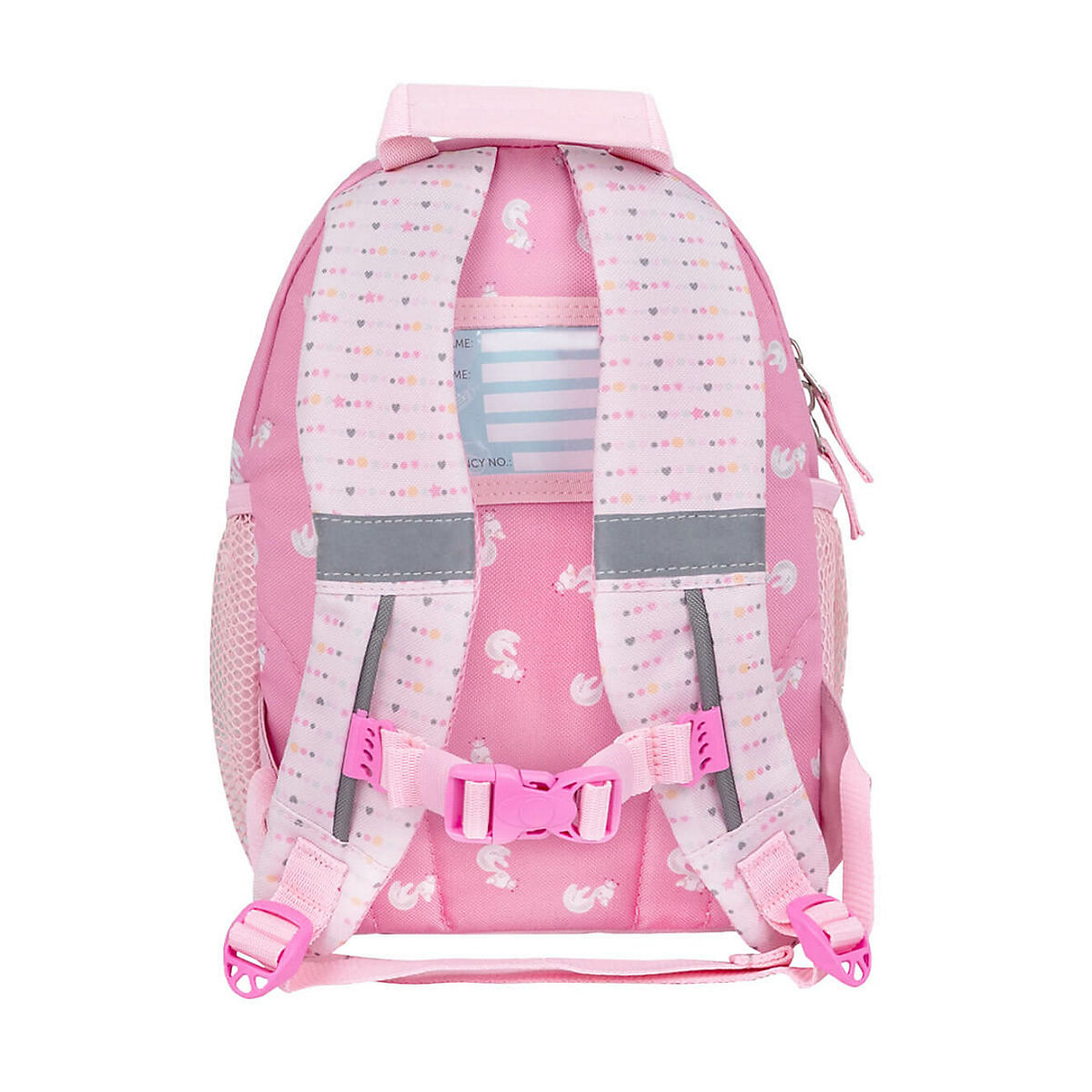Kindergartenrucksack Mini Kiddy Kindergartenrucksack für 1-3 Jährige Kinder mit Brustgurt pink
