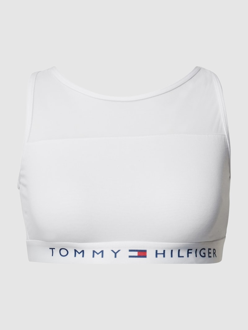 Bustier mit Racerback in weiß