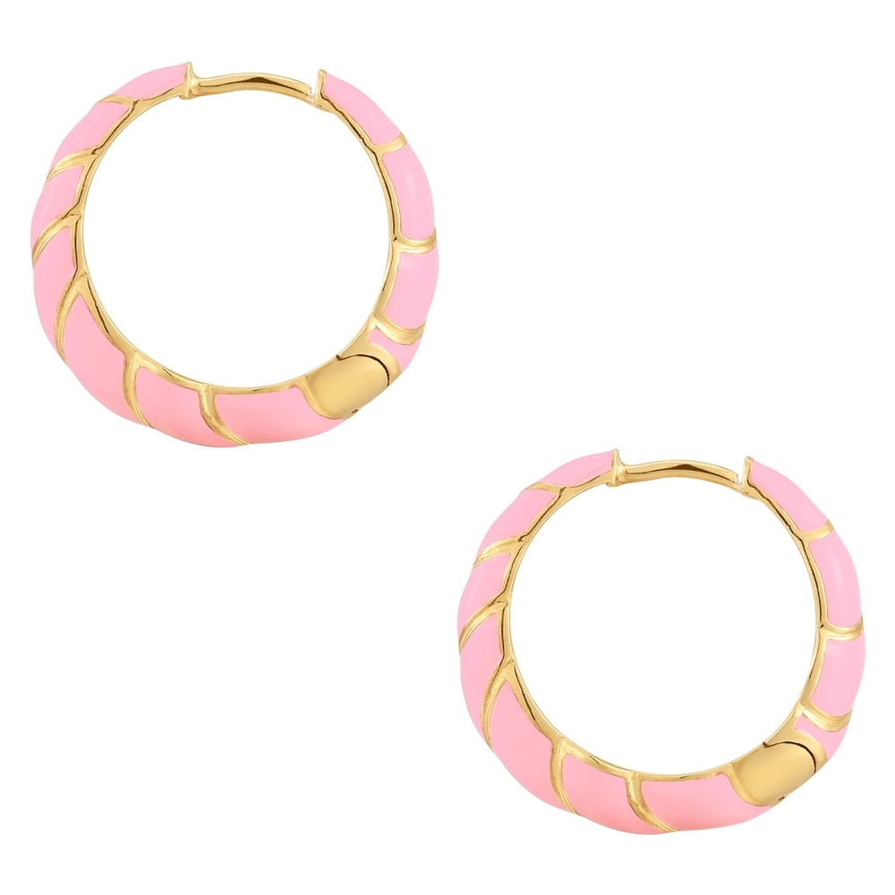Glanzstücke München Boucles doreilles Argent sterling en Or jaune Boucles d'oreilles