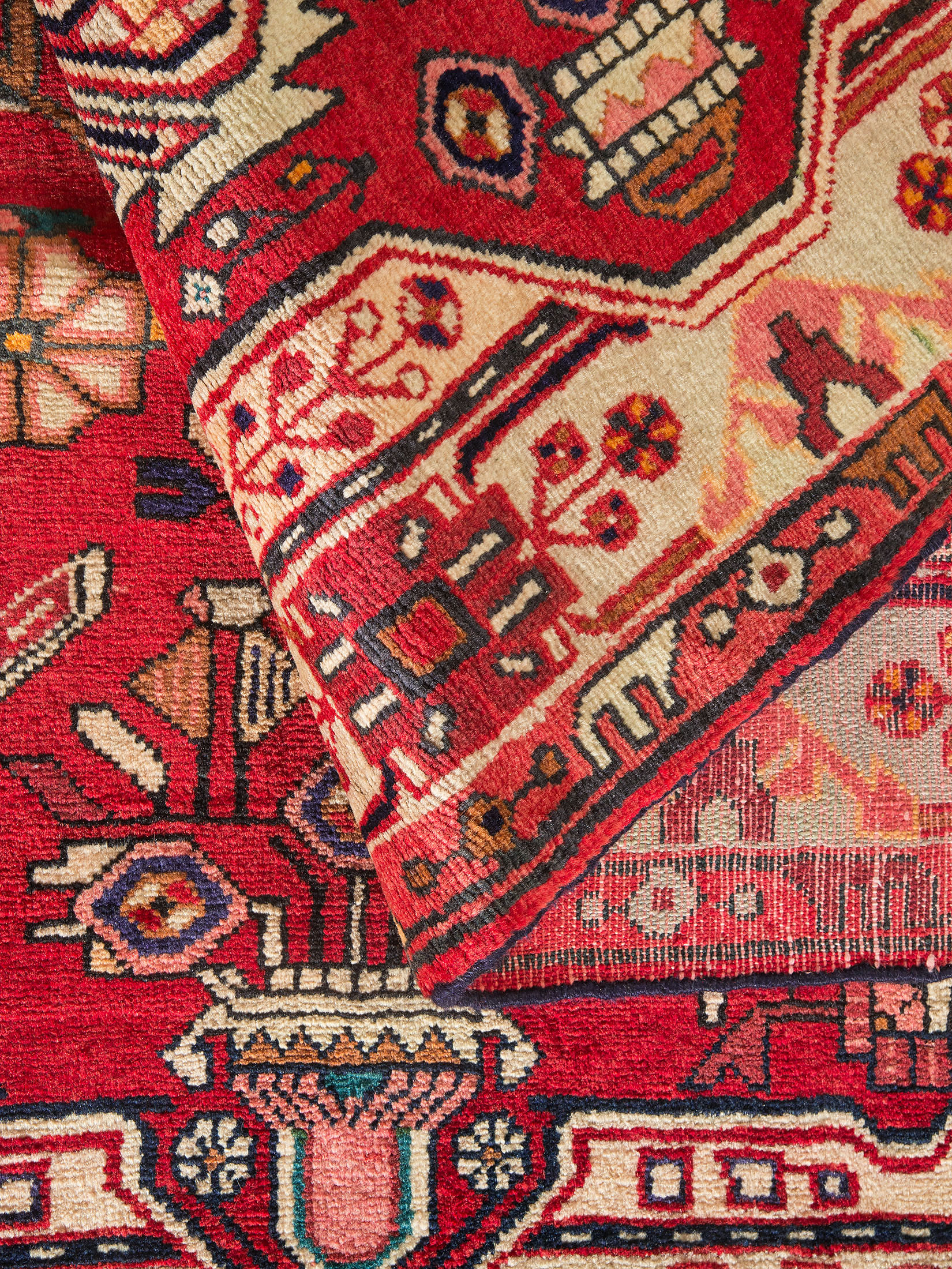 Nahavand Hamadan ca. 125 x 202 cm, Unikat / Einzelstück