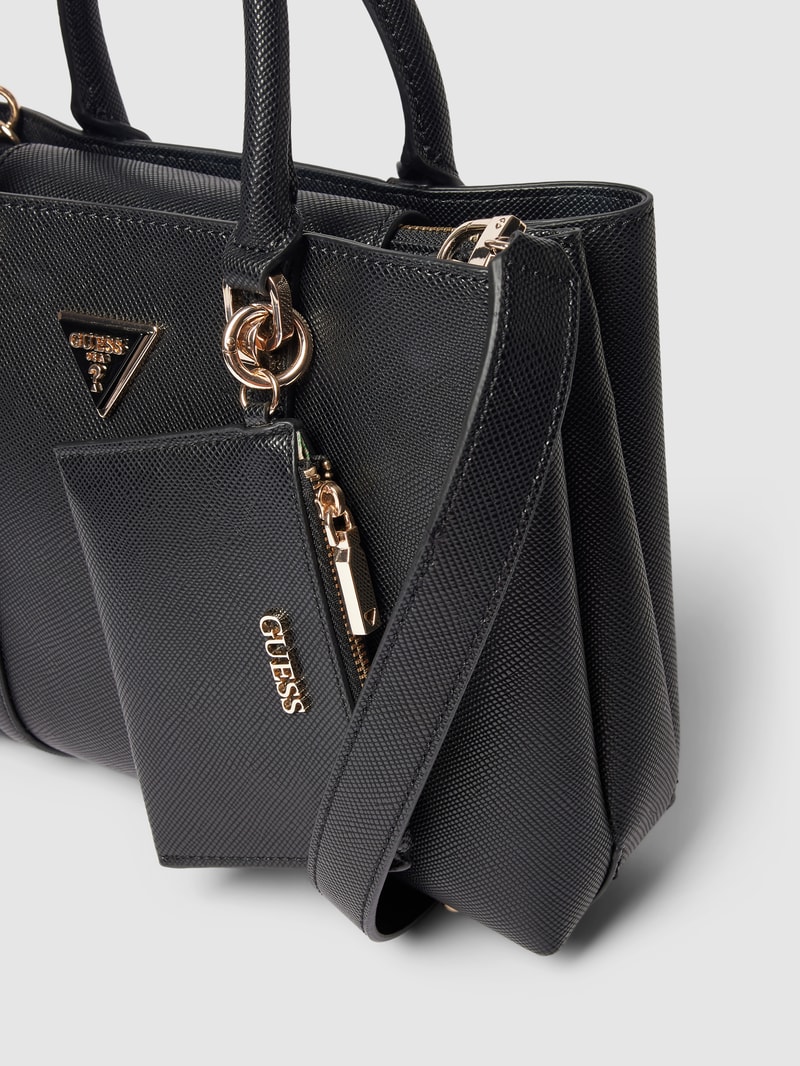 Tote Bag mit abnehmbarer Extratasche Modell 'CRAIG' in schwarz