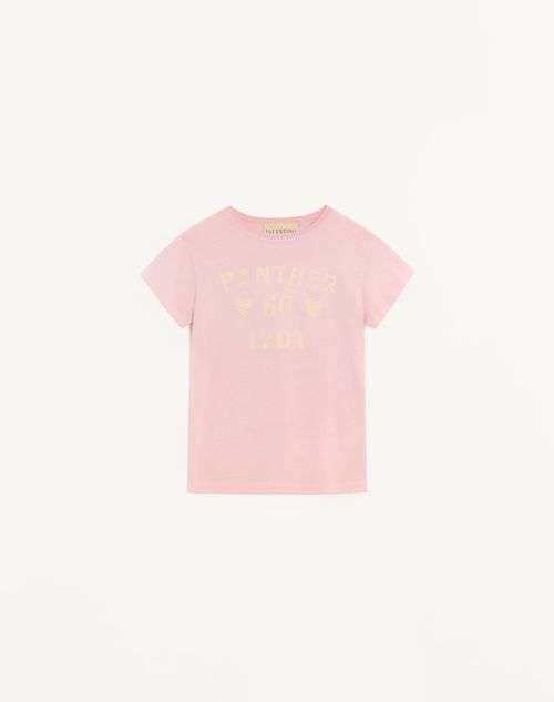 Camiseta de algodão estampada